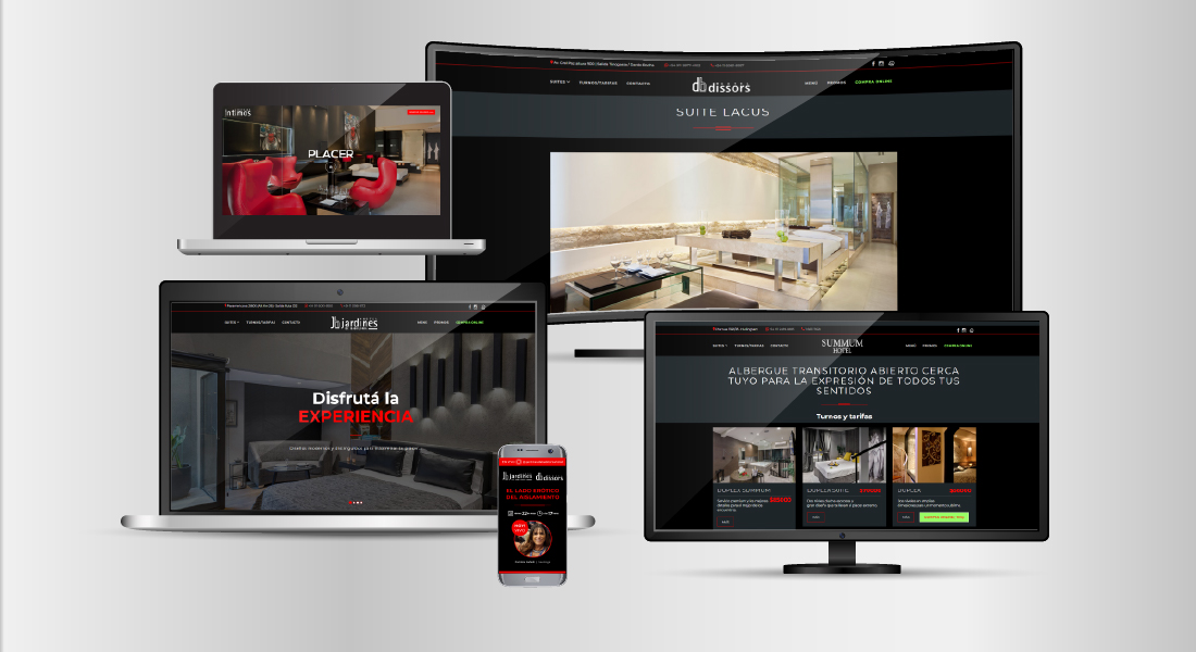 Diseño web responsive para hoteles